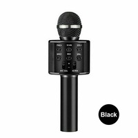 Ozoffer USB Wireless Bluetooth Karaoke Microphone Speaker Handheld Mic Player KTV Q9