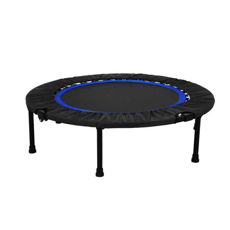 Advwin 40 inch Foldable Trampoline, Mini Cardio Fitness Trampoline with Safety & Anti-Skid Pads, Stable Exercise Rebounder for Adult and Children…