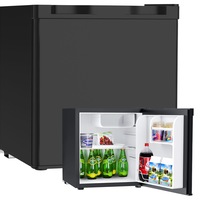 ADVWIN 48L Compact Refrigerator Mini Bar Fridge Portable Fridge with Freezer Adjustable Temperature and Removable Basket for Cars Road Trips Home Offices Dorms - Energy Saving