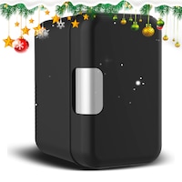 ADVWIN 4L Mini Fridge for Bedroom, Car, Office Desk & Dorm Room, Black