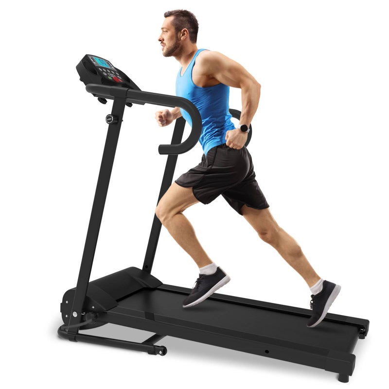 Home Gym Folding Electric Treadmill with LCD Display Running Exercise Machine 1000W