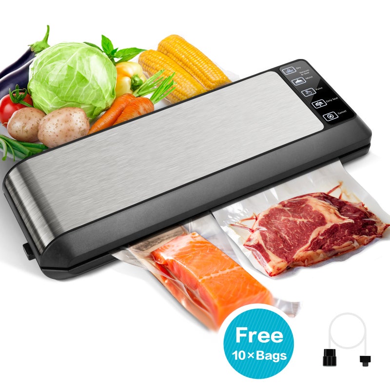 Advwin Vacuum Sealer Machine Automatic Sealing Food Saver with Dry Moist