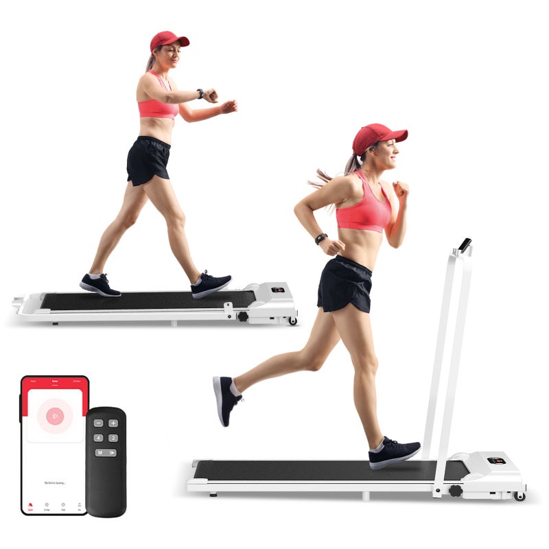 ADVWIN Walking Pad, Electric Treadmill Walking Pads Home Office Gym Exercise Fitness, APP Control and Remote Control, 120KG Capacity Australia