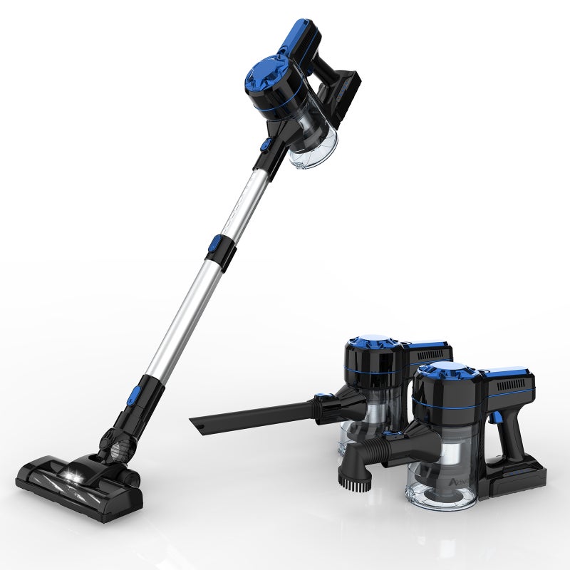 Handheld Vacuum Cleaner 700 1600Pa Lightweight Cordless in Blue Advwin Australia
