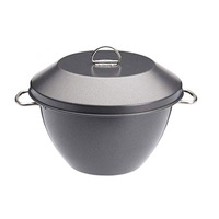 Mastercraft Heavy Base Pudding Steamer, 2 Litre Capacity, Mixed Colours