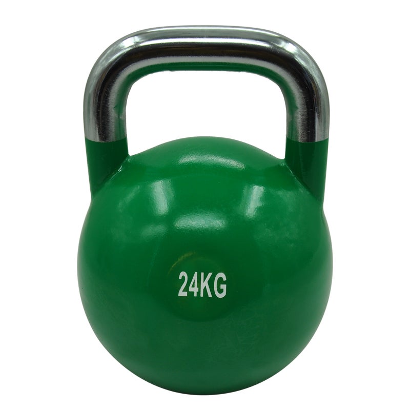 24kg Steel Pro Grade Competition Kettlebell Weight - Home Gym Strenth Training
