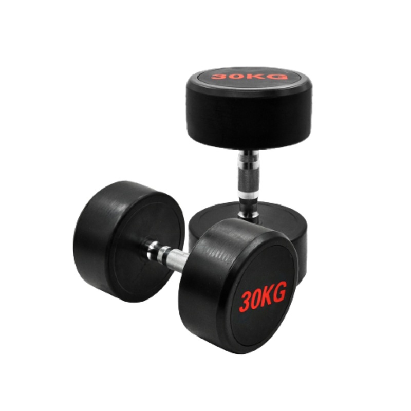 30kg x 2 Commercial Grade – Rubber Coated Dumbbell Hand Weight – Rubber Dumbbell Australia