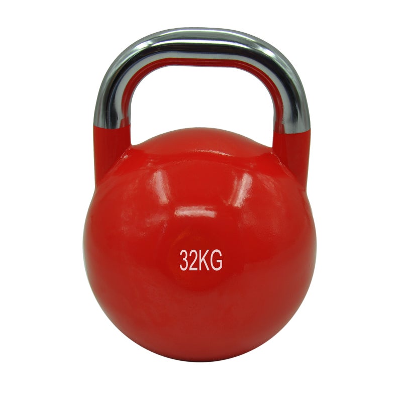 32kg Steel Pro Grade Competition Kettlebell Weight - Home Gym Strenth Training