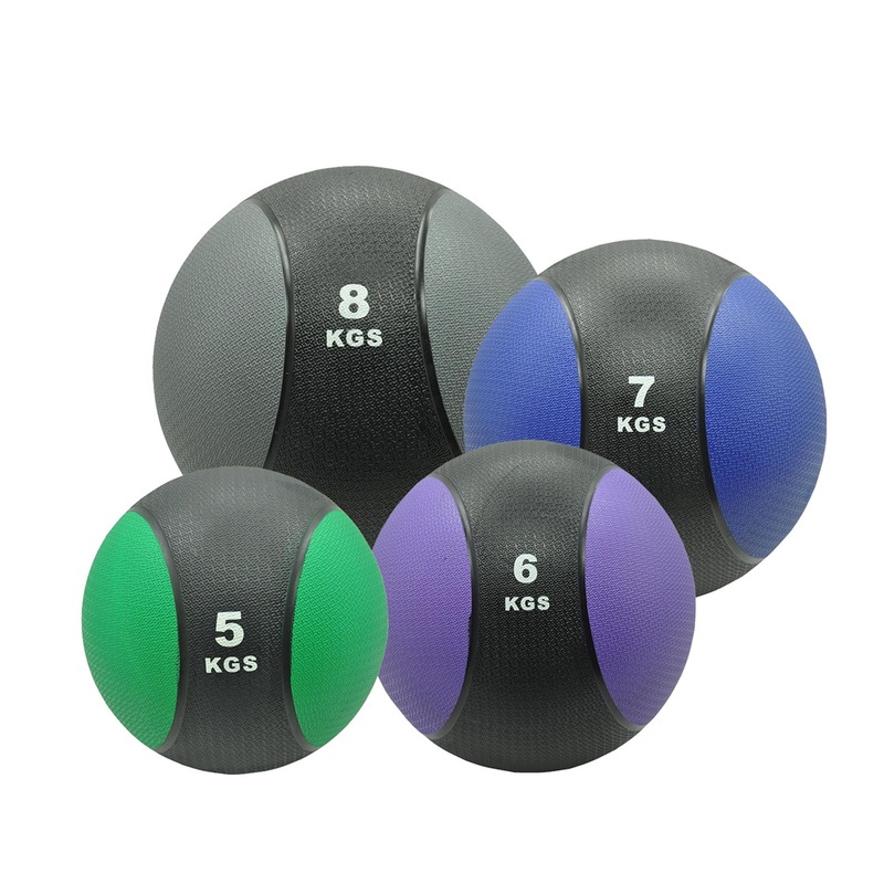 5kg+6kg+7kg+8kg Commercial Rubber Medicine Ball / Gym Fitness Exercise Ball Unbranded