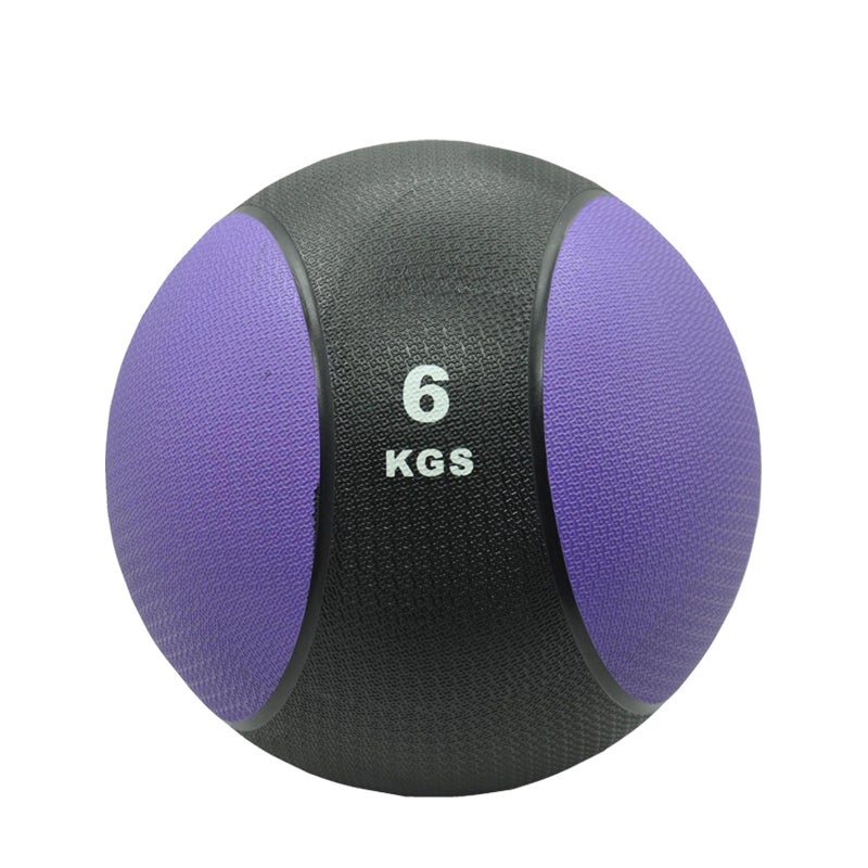 6kg Commercial Rubber Medicine Ball / Gym Fitness Exercise Ball