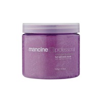 MANCINE Hot Salt BODY SCRUB Sea Salts Exfoliate LAVENDER & WITCH HAZEL - 520g