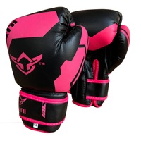 KIDS BOXING GEAR/GLOVES - Pink & Black