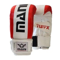 RED & WHITE TUFFX TRAINNING BAG MITTS