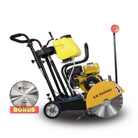 BWM 14" Road Concrete Saw -Robin EX21 7HP Engine Bonus Diamond Blade(Q350)