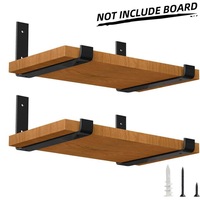 Wall Shelf Book Kitchen Storage Board Holder Bookshelf Kitchen Display Rack Bracket Decor 20cm