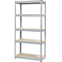 NEW Stratco Slot-N-Lock Five Shelf Unit Storage Garage Workshop Organisation