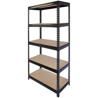 Stratco Rivet Lock 5 Shelf Large 1800 x 1200 x 300mm