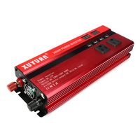 2000W Dc 12V To Ac 110V Inverter 4Usb 2 Ac Outlets Solar Inverter Led Modified Sine Wave