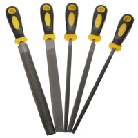 200Mm Engineer Metal File Set Soft Grip Assorted Rasp Tool