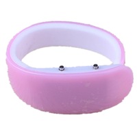 3 Pcs Kids Watch Bracelet Led Digital Sport Wristwatch For Child Boys Girls Electronic Clock Pink