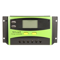30A 12V/24V Auto Wind Solar Energy Charge Controller Lcd Display Home Improvement