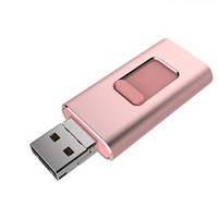 4 in 1 Micro USB Stick Flash Disk Type-C USB Flash Drive OTG Pen Drive for iPhone /Android/Tablet PC Pink