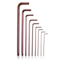 9Pcs S2 Alloy Steel Ball Head L Shape Torx Allen Wrench Set Repair Tools