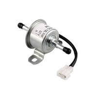 Car 90L/H In-Line Injection External Electric Fuel Pump Flow 129612-52100 For Yanmar 4Tnv88 Hitachi Mini Excavator