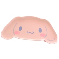 Cinnamoroll Melamine Plate Small White Dog Big Ear Dog Lovely Fruit Plate Cake Snack Plate Kitchen Accessories