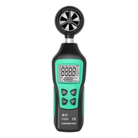 Fy856 Digital Anemometer Anemometro Thermometer Wind Speed Gauge Meter Windmeter Lcd Digital Hand-Held Anemometer