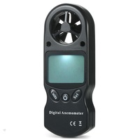 Handheld Digital Anemometer Wind Speed Meter Thermometer Hygrometer Temperature and Humidity Tester