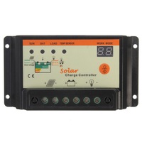 Intelligent 12V 24V PWM Solar Panel Charge Controller Auto Battery Regulator 20A