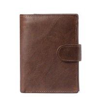 Men's Wallet Multi-Card Casual Vintage Pu Leather Wallet Large Capacity Clutch Coin Purse