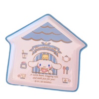 Mymelody Cinnamoroll Gemini Ceramic House Modeling Cake Desserts Plate Dishes Dream Kitchen Accessories