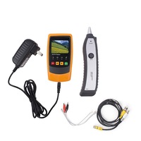 Rj45 Rj11 Wire Tracker Network Monitoring Cable Tester Lcd Wire Fault Locator Lan Network Coacial Bnc Usb Tracker