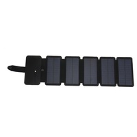 Solar Charger Foldable Solar Panel Cells 5V Mobile Battery For Traveling Camping Hiking