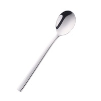 Stainless Steel Rainbow Children Students Gift Tableware Sets Long Handle Kids Fork Soup Scoop Dinnerware
