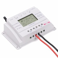 T10 Pwm Lcd 10A 12V/24V Solar Panel Battery Regulator Charge Controller Three Time Interval