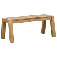 Batari 110cm Reclaimed Teak Bench, Natural Natural Teak
