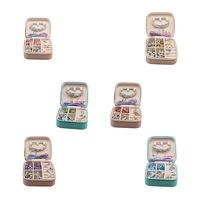 68pcs DIY Bracelet Making Kit Beads & Charms