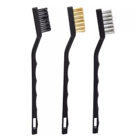 Small Wire Brass Metal Gap Cleaning Brush - 6pcs