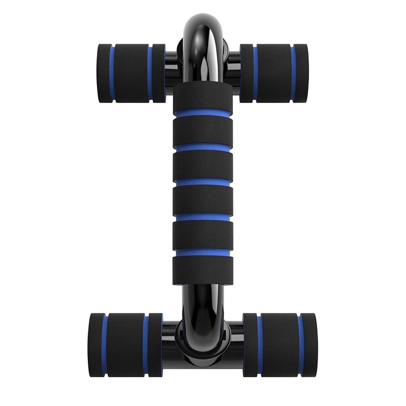 Fitness Exercise Gym Bars Push Up Equipment - Blue