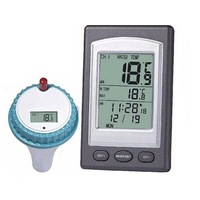 Outdoor Swimming Pool Spa Digital Professional Wireless Floating Thermometer