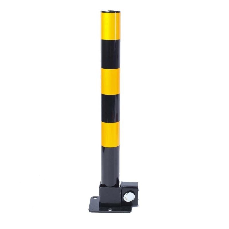 Parking Barrier Fold Down Vehicle Car Safety Lock Post Security Bollard Unbranded Australia