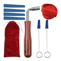 Piano Tuning Wrench Hammer Strip Kit - 8pcs