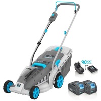 40v 37cm WIDE CORDLESS BATTERY LAWN MOWER kit (Include 2 battery and charger)
