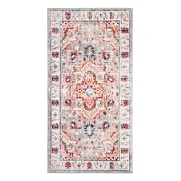 Traditional Pattern Multicolour Carpet Soft Turkish Rug Large Rug Distressed Rug