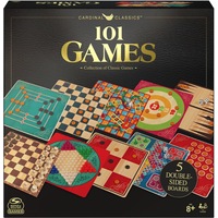 Classic Wood 101 Games Black & Gold