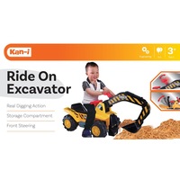 Kan-i Ride On Bulldozer With Digger