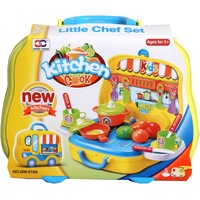 Kitchen Set In Wheel Carry Case